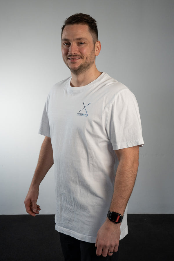 Oversize White deepblue | blue